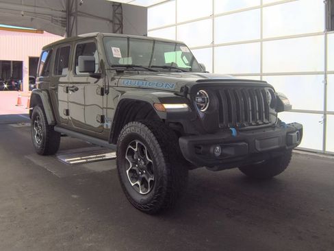 Used 2022 Jeep Wrangler Unlimited Rubicon 4xe w/ Steel Bumper Group AWD/4WD image 3