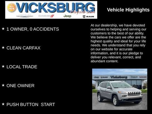 Used 2016 Jeep Cherokee Latitude w/ Cold Weather Group AWD/4WD image 19