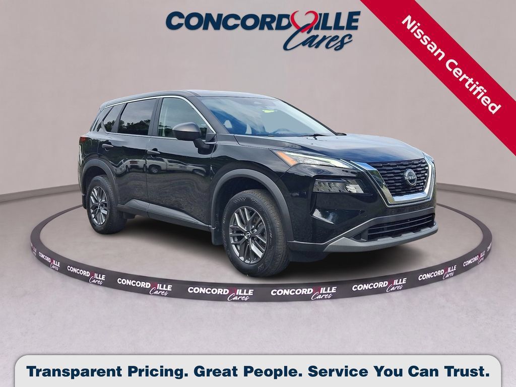 Certified 2023 Nissan Rogue S AWD/4WD image 1