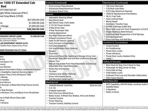 Used 2014 RAM 1500 ST w/ SXT Appearance Group AWD/4WD image 5