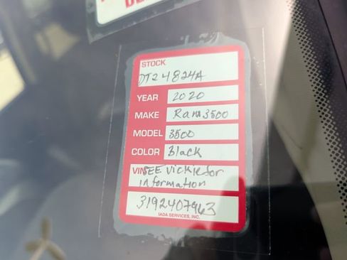 Used 2020 RAM 3500 Tradesman AWD/4WD image 37