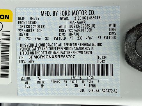 Used 2025 Ford Bronco Sport Outer Banks w/ Outer Banks Tech Package+ image 27