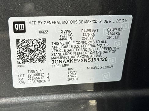 Used 2022 Chevrolet Equinox LT w/ LPO, Floor Liner Package FWD image 28