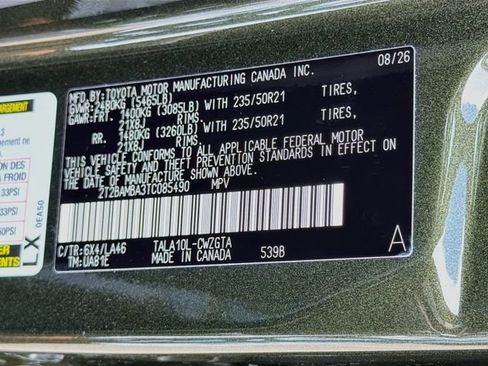 New 2026 Lexus RX 350 FWD w/ Convenience Package image 45