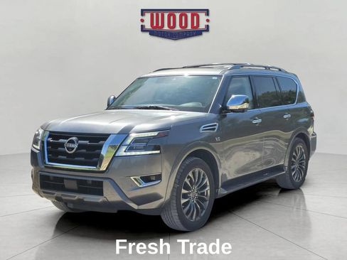 Used 2022 Nissan Armada Platinum w/ Captain's Chairs Package AWD/4WD image 5