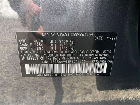 Certified 2024 Subaru Legacy Limited image 30