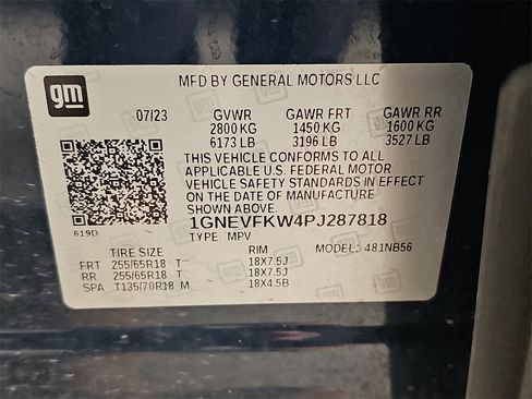 Certified 2023 Chevrolet Traverse LS w/ Safety Package image 36