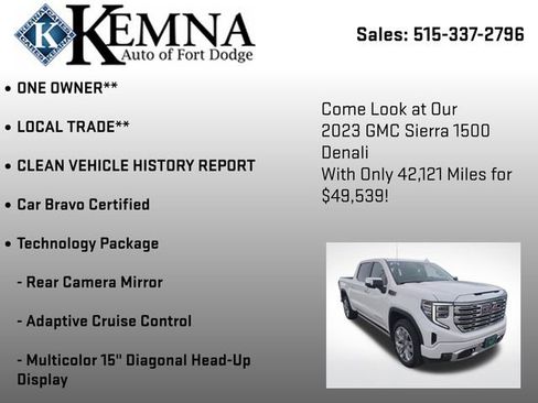 Used 2023 GMC Sierra 1500 Denali w/ Denali Reserve Package image 7