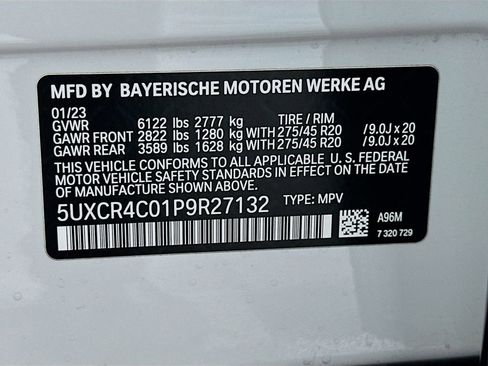 Certified 2023 BMW X5 sDrive40i w/ Parking Assistance Package image 33