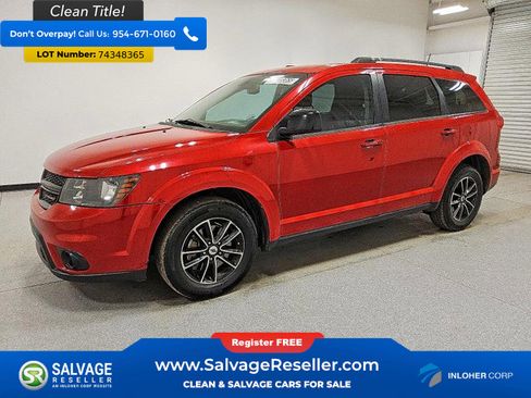 Used 2019 Dodge Journey SE FWD image 1
