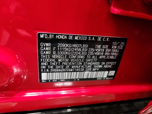 New 2025 Acura ADX A-Spec AWD/4WD image 13