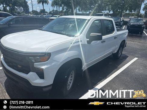 Certified 2022 Chevrolet Silverado 1500 W/T RWD image 1