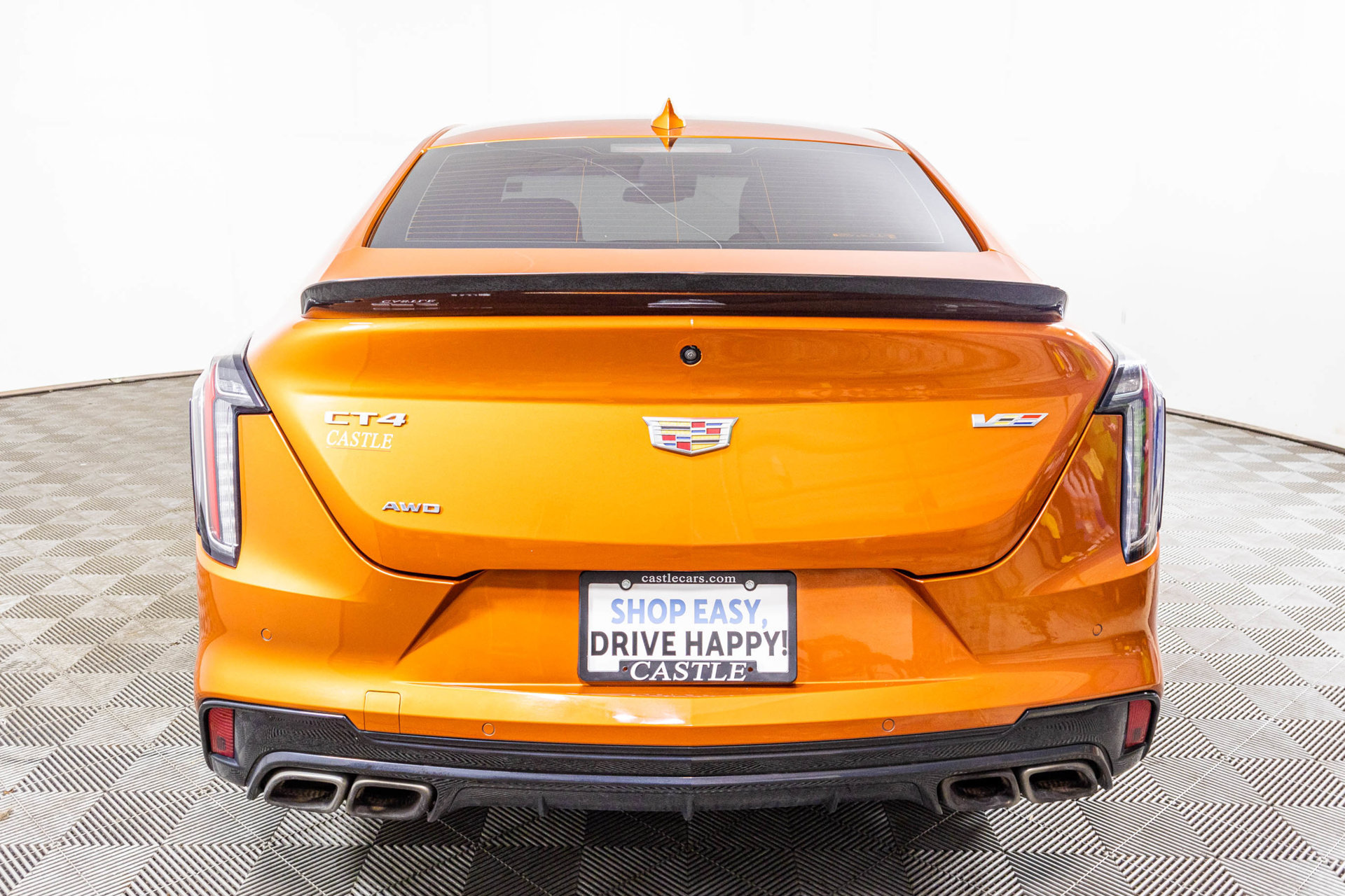 Used 2022 Cadillac CT4 V w/ LPO, ONYX Package AWD/4WD image 20