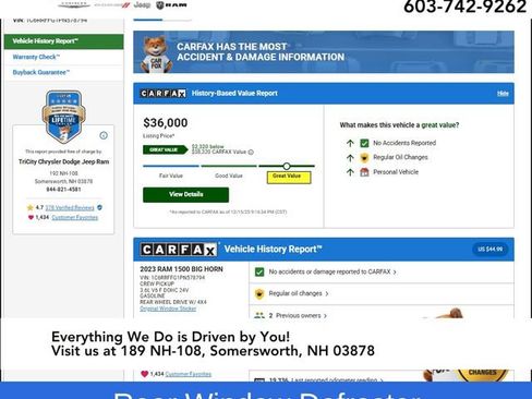 Used 2023 RAM 1500 Big Horn image 11