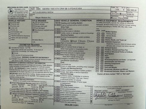 Used 2024 GMC Sierra 1500 AT4 w/ AT4 Premium Package image 34