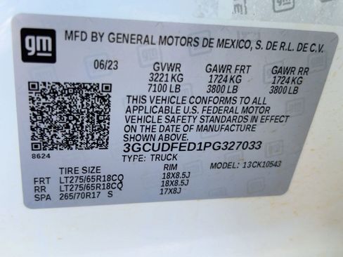 Certified 2023 Chevrolet Silverado 1500 LT Trail Boss w/ Protection Package image 21