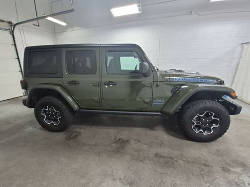 Used 2023 Jeep Wrangler Unlimited Rubicon 4xe w/ Steel Bumper Group AWD/4WD image 3