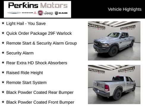 Certified 2021 RAM 1500 Warlock w/ Electronics Group AWD/4WD image 7