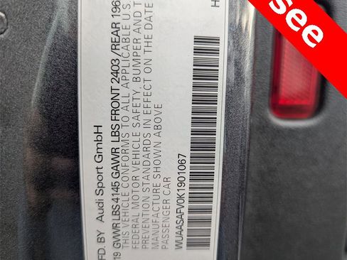 Used 2019 Audi TT RS 2.5T w/ Technology Package image 32