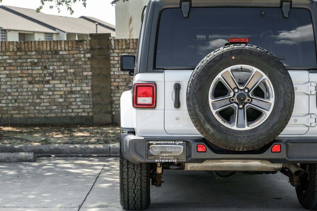 Used 2020 Jeep Wrangler Unlimited Sahara AWD/4WD image 55