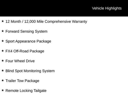 Certified 2023 Ford Ranger XLT w/ Equipment Group 302A High AWD/4WD image 8