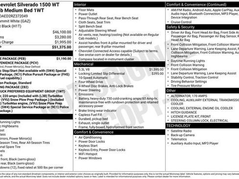 Used 2024 Chevrolet Silverado 1500 W/T w/ WT Value Package image 27