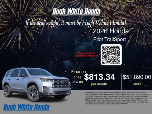 New 2026 Honda Pilot TrailSport image 7