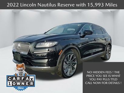 Used 2022 Lincoln Nautilus Reserve w/ Equipment Group 201A