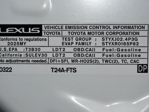 Used 2025 Lexus RX 350 Premium Plus w/ Convenience Package FWD image 94