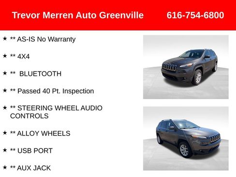 Used 2014 Jeep Cherokee Latitude AWD/4WD image 8