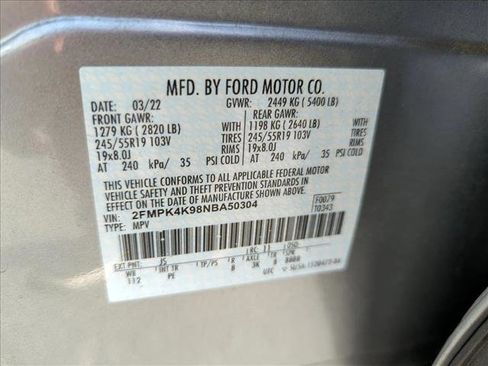 Used 2022 Ford Edge Titanium w/ Equipment Group 301A image 24