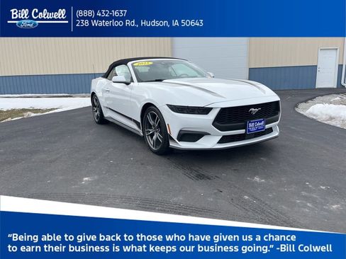 Used 2025 Ford Mustang Premium w/ Wheel & Stripe Package image 1