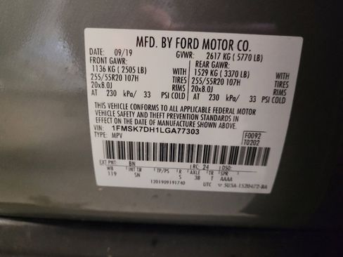 Used 2020 Ford Explorer XLT w/ Equipment Group 202A image 33