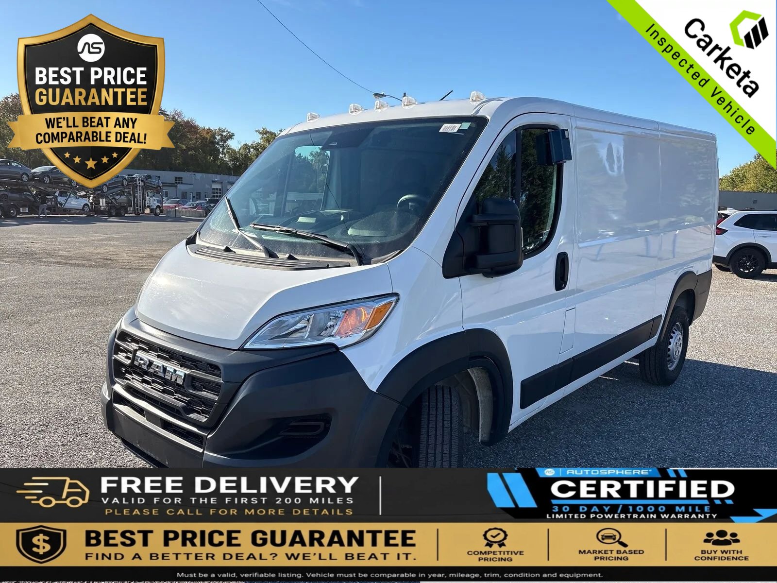 Used 2025 RAM ProMaster 2500 w/ Convenience Group FWD image 1