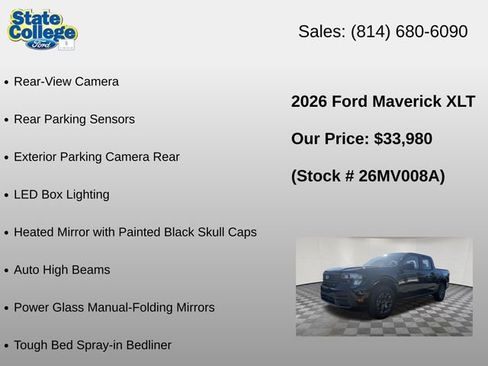 Used 2026 Ford Maverick XLT w/ XLT Luxury Package AWD/4WD image 36
