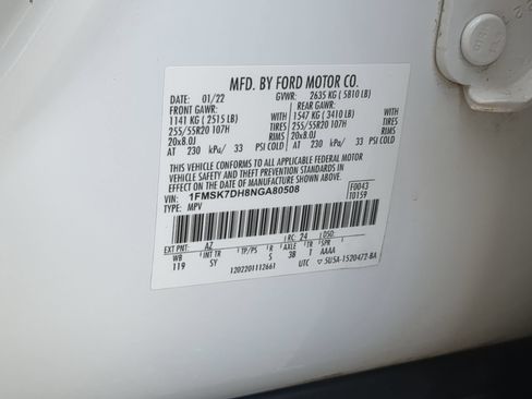 Certified 2022 Ford Explorer XLT w/ Equipment Group 202A RWD image 74