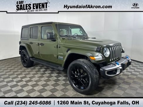 Used 2023 Jeep Wrangler Unlimited Sahara image 1