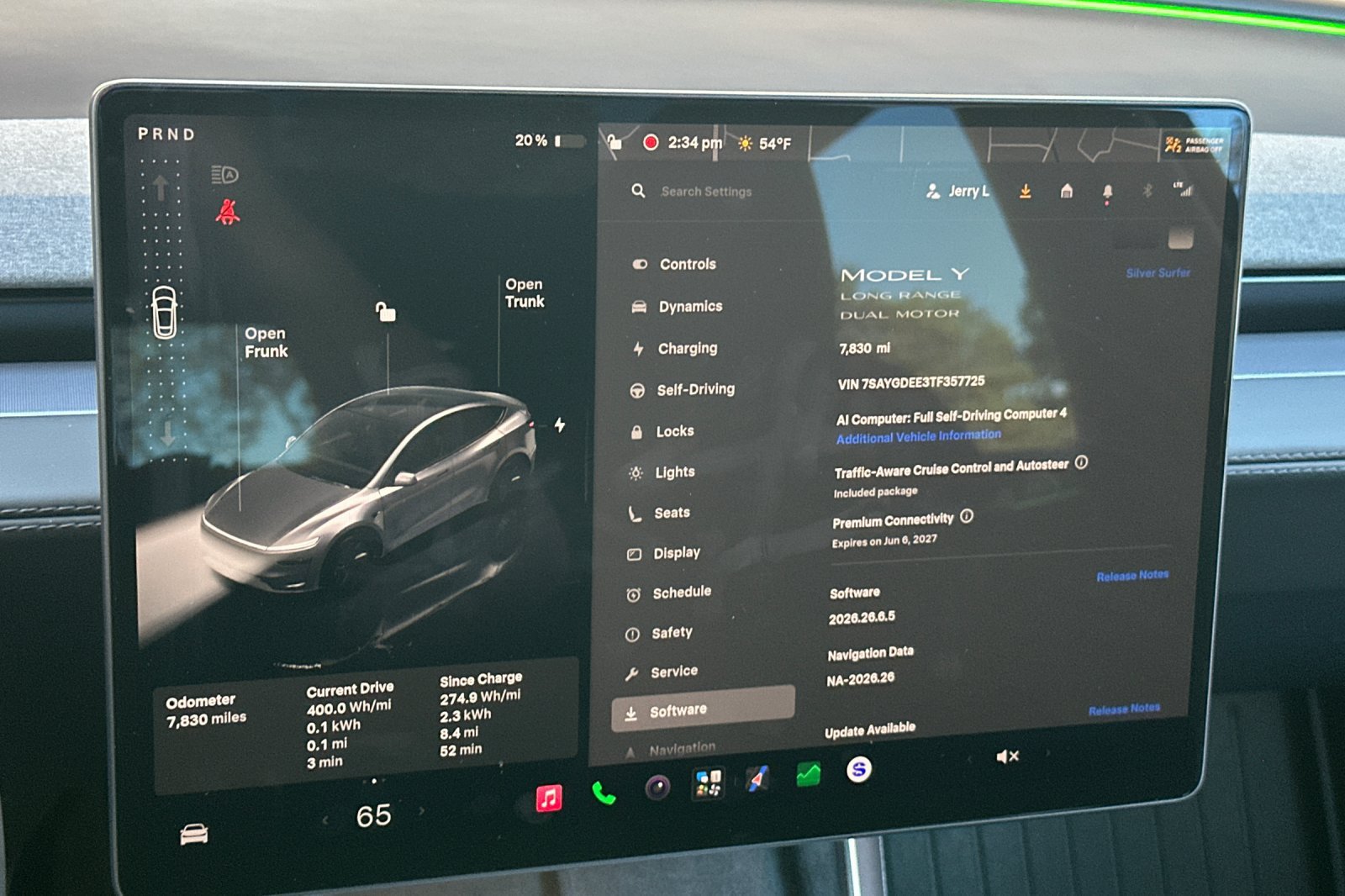 Used 2026 Tesla Model Y Long Range AWD/4WD image 37
