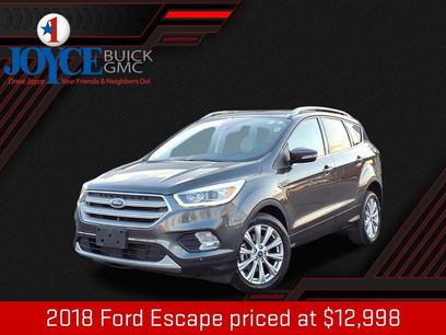 Used 2018 Ford Escape Titanium w/ Ford Safe & Smart Package
