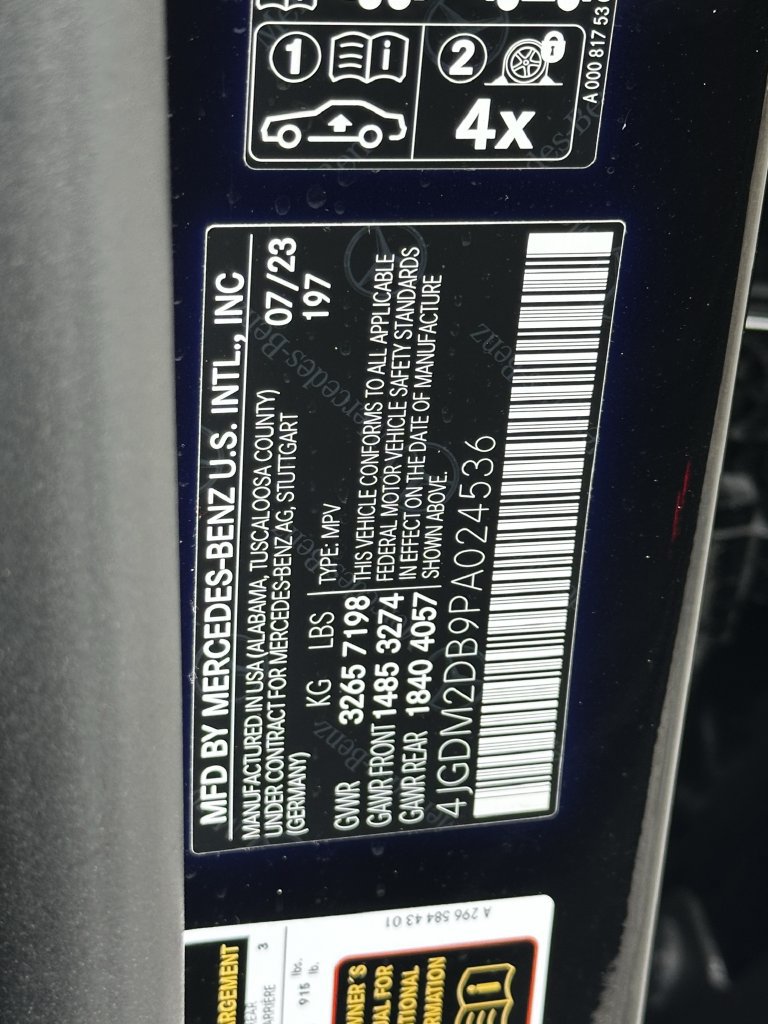Certified 2023 Mercedes-Benz EQS 450+ SUV image 34