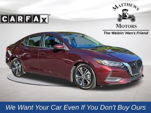 Used 2021 Nissan Sentra SV image 1