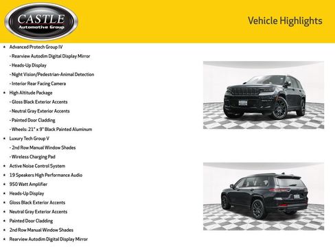 Used 2024 Jeep Grand Cherokee L Summit w/ Advanced Protech Group IV AWD/4WD image 4