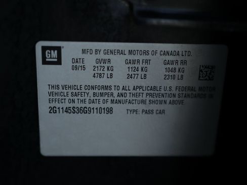 Used 2016 Chevrolet Impala LTZ FWD image 38