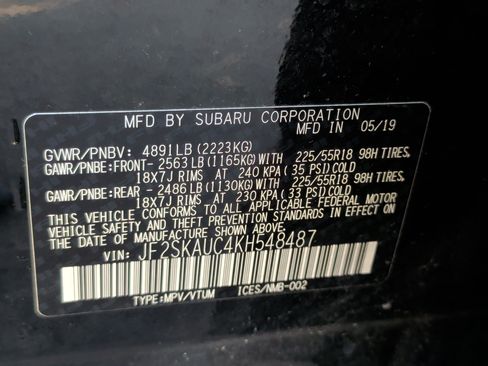 Used 2019 Subaru Forester Limited w/ Popular Package #3 AWD/4WD image 41