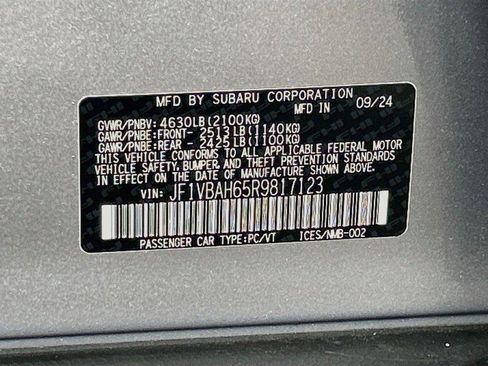 Used 2024 Subaru WRX Premium AWD/4WD image 31