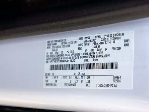 Used 2021 Ford Transit 150 Low Roof w/ Load Area Protection Package image 24