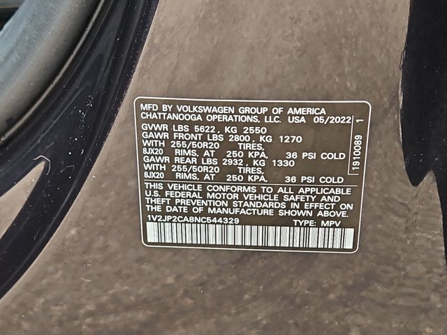 Used 2022 Volkswagen Atlas SE FWD image 27