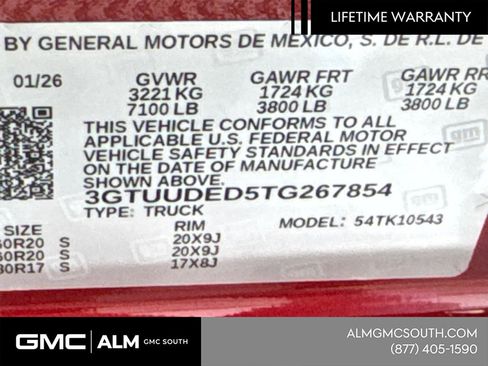 New 2026 GMC Sierra 1500 SLT w/ SLT Premium Plus Package image 36