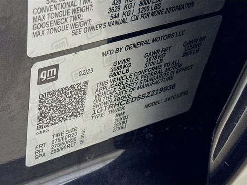 Used 2025 GMC Sierra 1500 Elevation RWD image 30