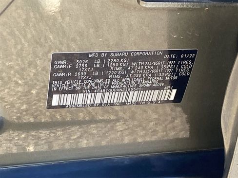 Used 2022 Subaru Outback Wilderness image 29